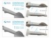 Quinta Studio QP72013 IL-2 (single seater) reinforcement external stringers (All kits) 1/72